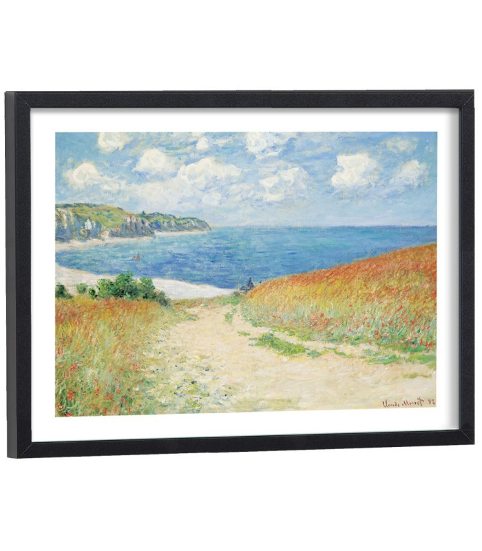 Tableau Monet Chemin dans les blés