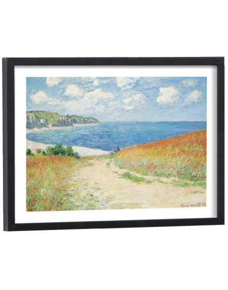 Tableau Monet Chemin dans les blés