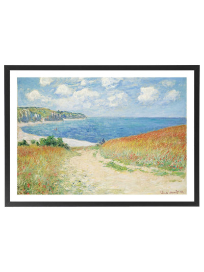 Tableau Monet Chemin dans les blés