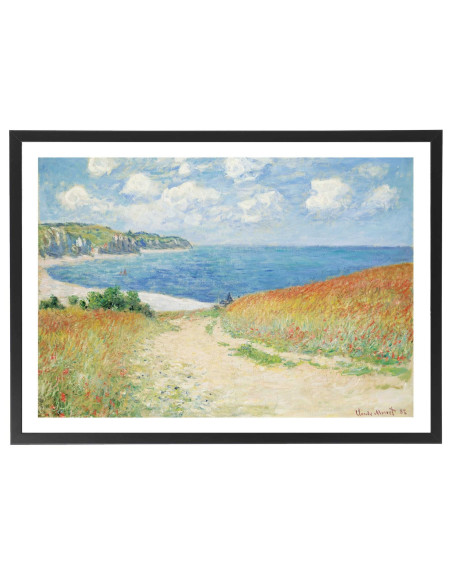 Tableau Monet Chemin dans les blés