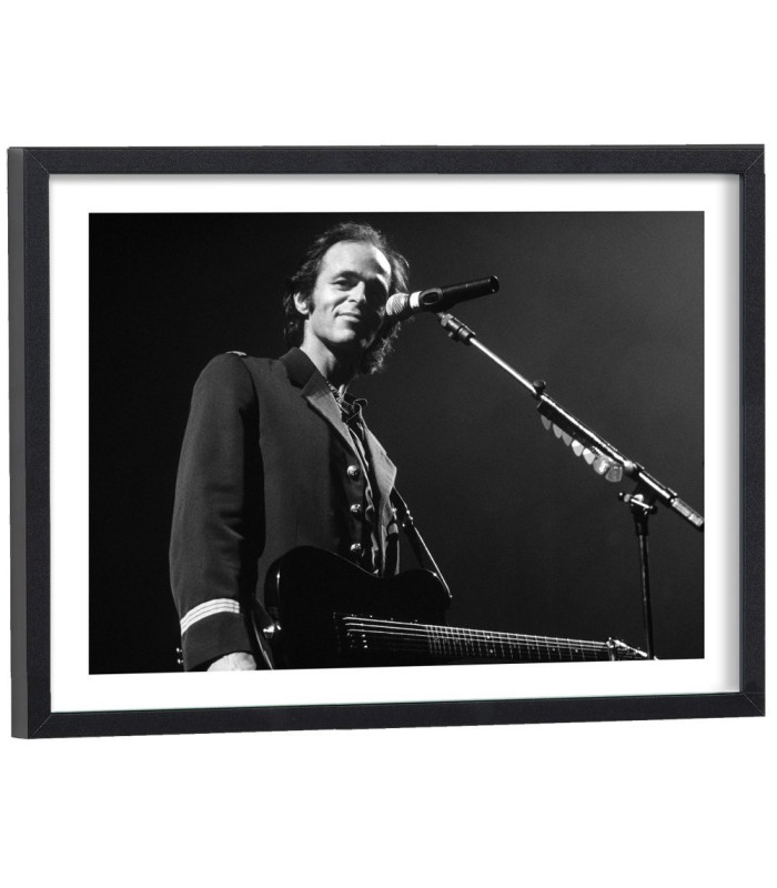 Tableau Jean Jacques Goldman noir et blanc